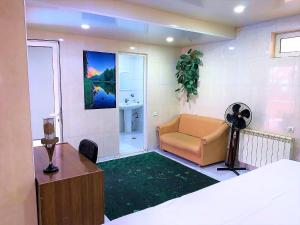 Istumisnurk majutusasutuses DDD Hotel
