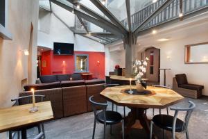 Posezení v ubytování Ambiente Hotel Freieck
