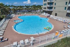 an overhead view of a swimming pool in a hotel at Tidewater Beach Resort by Panhandle Getaways in Panama City Beach +6 photos