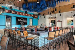 Ein Sitzbereich in der Unterkunft Hard Rock Hotel & Casino Atlantic City
