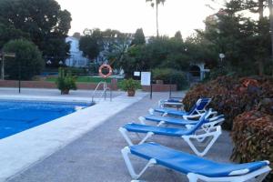 The swimming pool at or close to Carihuela Park Palace Studio