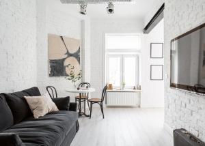 Posezení v ubytování Lwowska Apartment - Lwowska 9