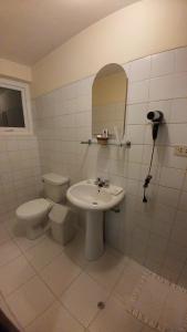 Koupelna v ubytování Hostal El Peregrino