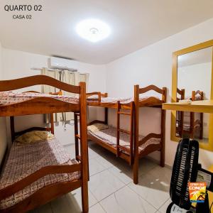 Dviaukštė lova arba lovos apgyvendinimo įstaigoje Casa do Conde PB 02
