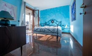 A bed or beds in a room at Villa Ivana
