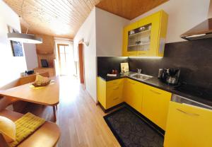 Küche/Küchenzeile in der Unterkunft Appartements Grumserhof