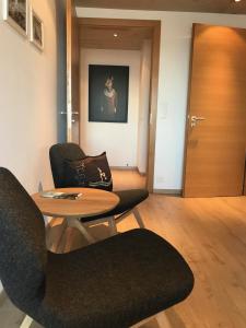 Χώρος καθιστικού στο Telemark Guesthouse
