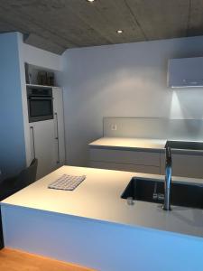 Kuchyň nebo kuchyňský kout v ubytování Telemark Guesthouse