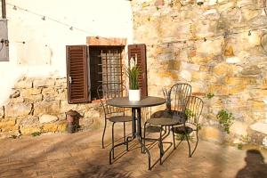 Patio alebo iná vonkajšia časť ubytovania I Voltoni di Corsignano
