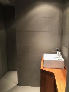 Koupelna v ubytování Telemark Guesthouse