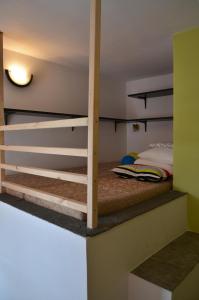Ein Etagenbett oder Etagenbetten in einem Zimmer der Unterkunft Apartament Tolek