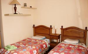 Postel nebo postele na pokoji v ubytování Paseo del Muelle 2, 3º D