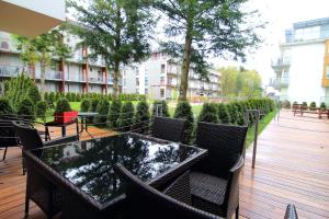 Budynek, w którym mieści się apartament