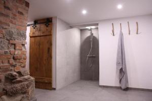 Kylpyhuone majoituspaikassa Huber Xaveri - Hof