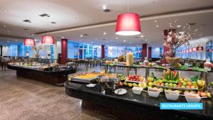 Comida no resort ou em algum lugar perto