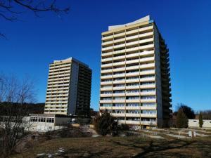 Bygningen som lejligheden ligger i