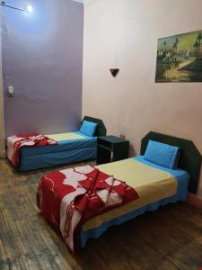 Postel nebo postele na pokoji v ubytování African House Hostel