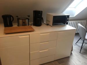 Küche/Küchenzeile in der Unterkunft Ferienwohnung Rosi Stoppa