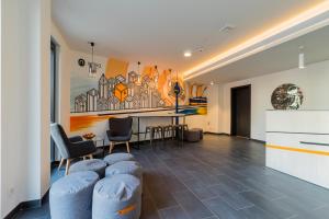 Kuchyň nebo kuchyňský kout v ubytování Nena Apartments - Kreuzberg 61