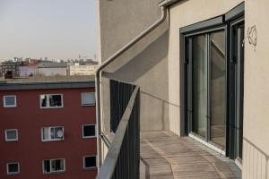 Balkón nebo terasa v ubytování Nena Apartments - Kreuzberg 61