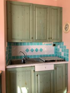 Køkken eller tekøkken på Lilla apartment