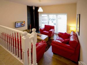 O zonă de relaxare la Beechwood Cottage