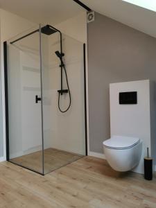 Koupelna v ubytování Hygge House