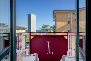 Balkón nebo terasa v ubytování Hotel Jalisco