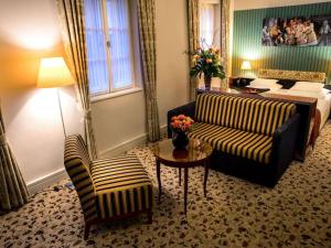 Posezení v ubytování Mercure Grand Hotel Biedermeier Wien