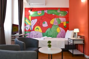 Posezení v ubytování Osten Art Hotel