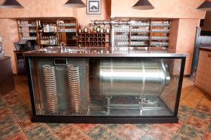 Lounge alebo bar v ubytovaní Penzion Zelená Žába