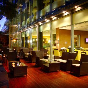 Posezení v ubytování Abacus Business & Wellness Hotel