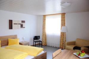 TV a/nebo společenská místnost v ubytování Hotel Tenne