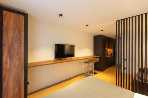 Kuchyň nebo kuchyňský kout v ubytování New Gudauri,Redco Block 4-Apt 202