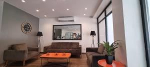 Ruang duduk di Residencial & Hotel Palazzo