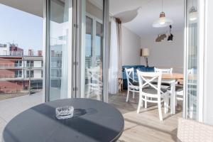 Balkón nebo terasa v ubytování Resort Apartamenty Klifowa Rewal 41