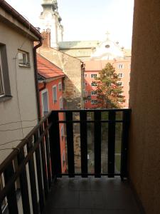 Balkón nebo terasa v ubytování Penzion Paradise