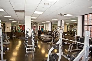 
The fitness center and/or fitness facilities at Vanderbilt YMCA
