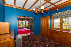 A bed or beds in a room at Woodroyd Estate holiday sanctuary