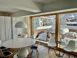 Posezení v ubytování Hotel Krone Lenk