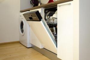 O bucătărie sau chicinetă la Studio Centrum +9 fotografii