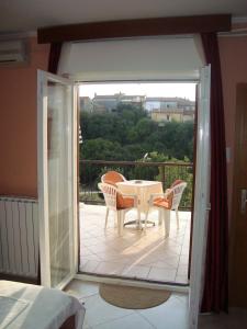 Balkón nebo terasa v ubytování Studio apartman