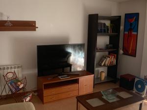 TV a/nebo společenská místnost v ubytování VUT SEGEDA Valle del Manubles