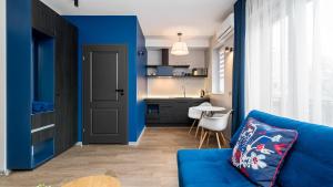 Ett kök eller pentry på Comfy Apartments - Park Technologiczny