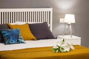 Postel nebo postele na pokoji v ubytování Apartamento Playa Levante Benidorm + 21 fotografií