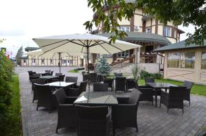 Restaurace v ubytování Готель "Опалковий Замок"