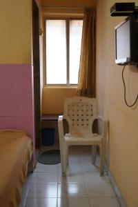 TV a/nebo společenská místnost v ubytování Hotel Rajesh