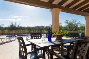 A balcony or terrace at 155 Finca Son Rossignol by Mallorca Charme