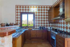 A kitchen or kitchenette at 155 Finca Son Rossignol by Mallorca Charme