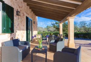 A seating area at 155 Finca Son Rossignol by Mallorca Charme